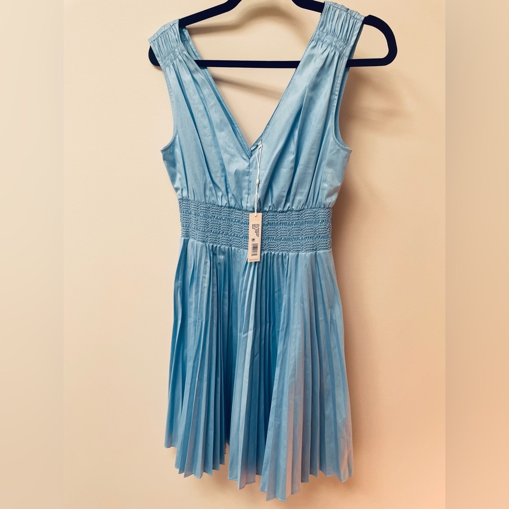 Rebecca Taylor Blue Sleeveless Maxi Dress for Weddings